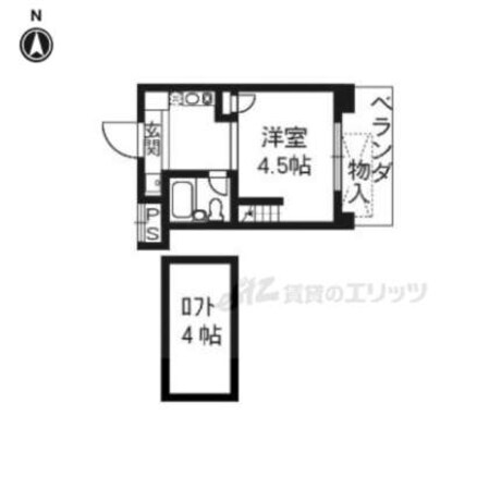 ルーセント西院の物件間取画像